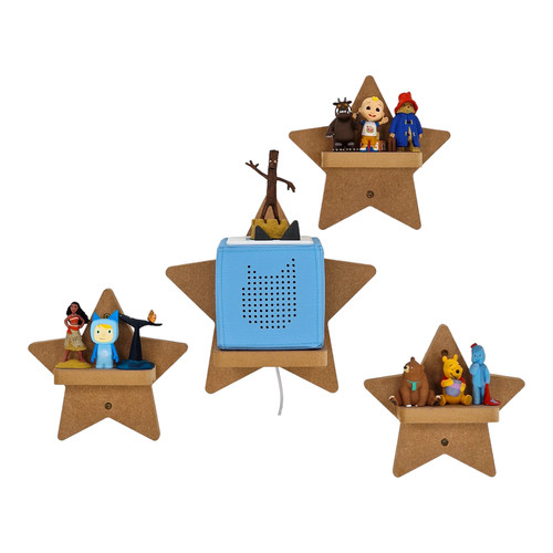 Star wall bracket shelves - wall,