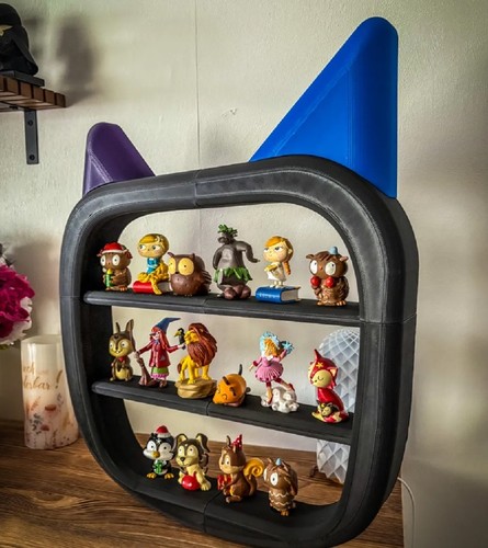 Tonie shelf black - shelf, with
