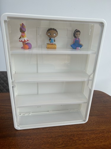 Display box white - white,, on