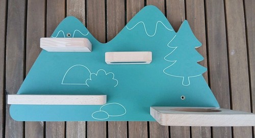 Green mountain tonie - tonie, shelf