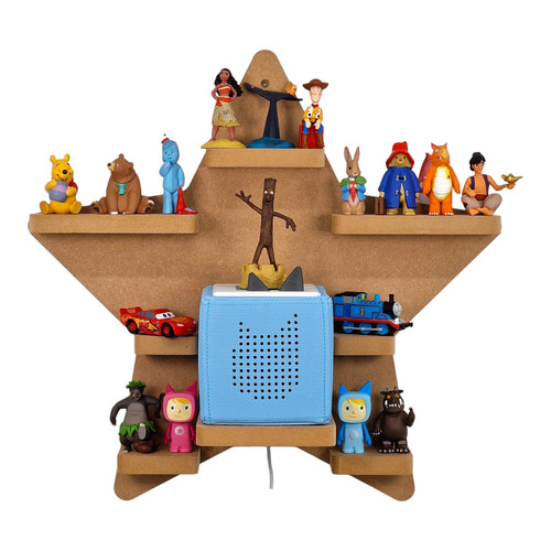 Star shaped tonie - shaped, shelf