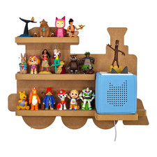 Train Shaped Tonie Shelf