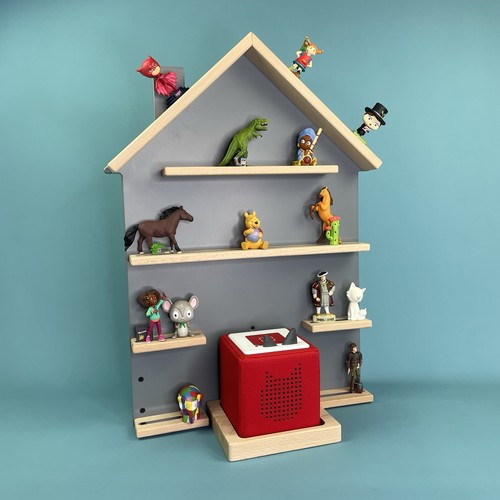 Large tonies shelf house - -,